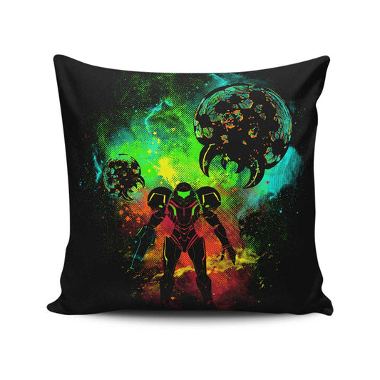 Bounty Hunter Art - Throw Pillow
