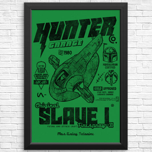Bounty Hunter Garage - Posters & Prints