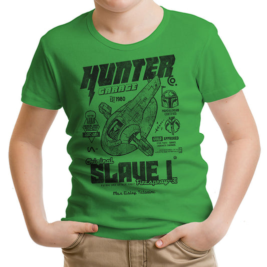 Bounty Hunter Garage - Youth Apparel