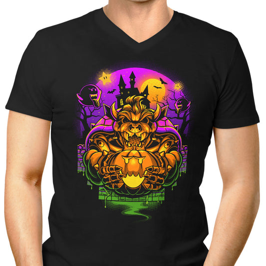 Bowserween - Men's V-Neck