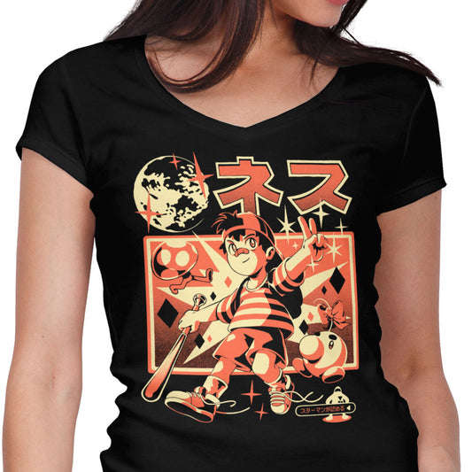 Boy From Earth - Women's V-Neck