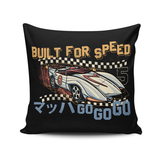 Built for Speed - Throw Pillow