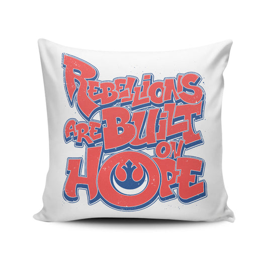 Built on Hope - Throw Pillow