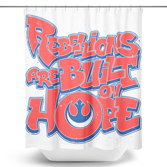 Built on Hope - Shower Curtain