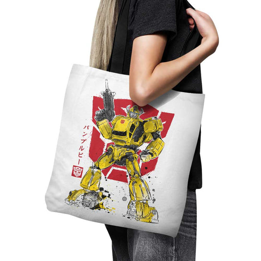 Bumble Sumi-e - Tote Bag