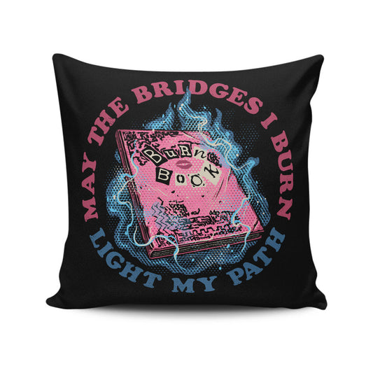Burn Book Club - Throw Pillow