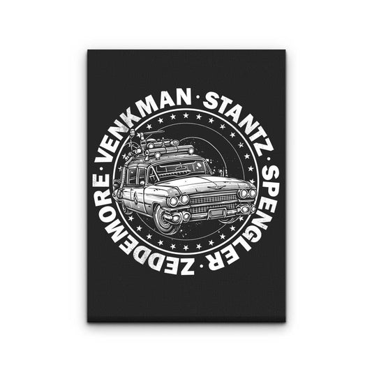 Bust Some Ghosts - Canvas Print