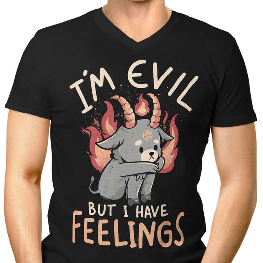 But I Have Feelings - Men's V-Neck