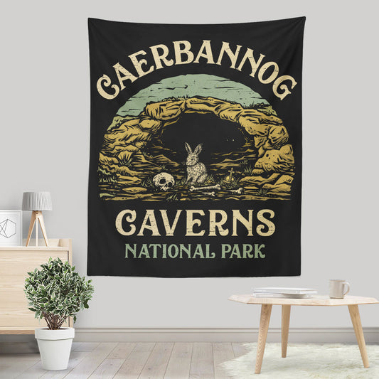 Caerbannog Caverns National Park - Wall Tapestry