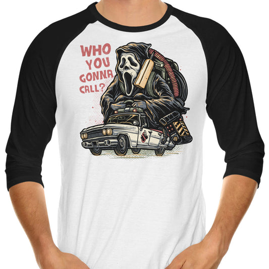 Call the Ghost - 3/4 Sleeve Raglan T-Shirt