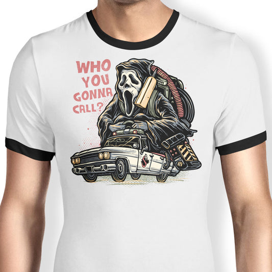 Call the Ghost - Ringer T-Shirt