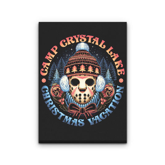 Camp Christmas - Canvas Print