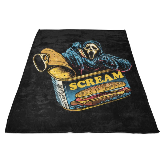 Canned Ghost - Fleece Blanket