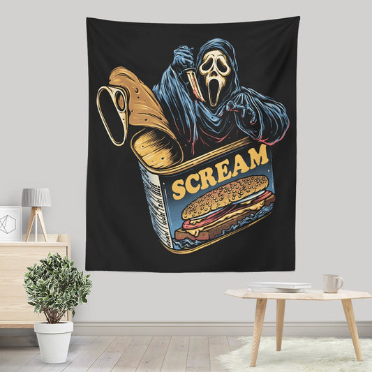 Canned Ghost - Wall Tapestry