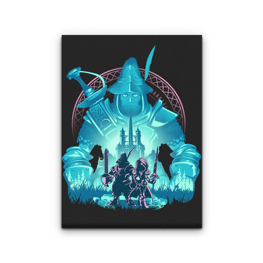 Captain of the Knights - Canvas Print