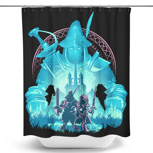 Captain of the Knights - Shower Curtain