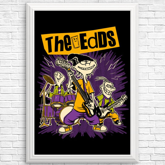 Cartoon Rock Band - Posters & Prints