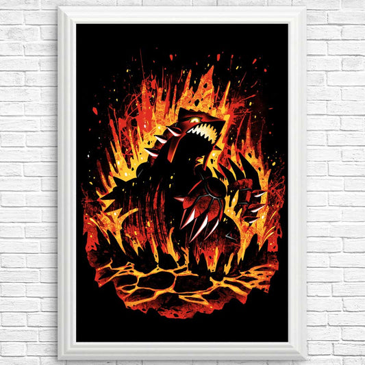 Cataclysm of Magma - Posters & Prints
