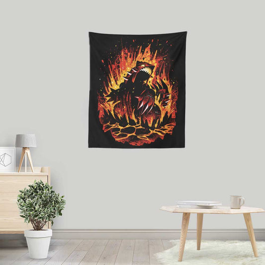 Cataclysm of Magma - Wall Tapestry
