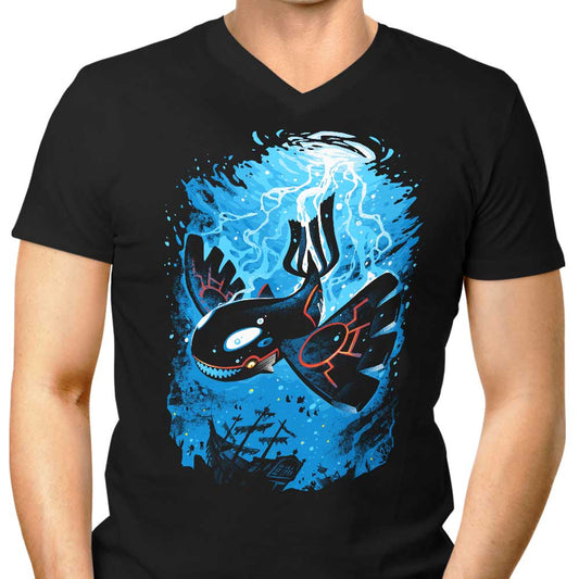 Cataclysm of Oceans - Men's V-Neck
