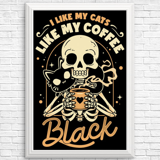 Cats and Coffee - Posters & Prints