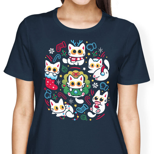 Cats Gone Christmas - Women's Apparel