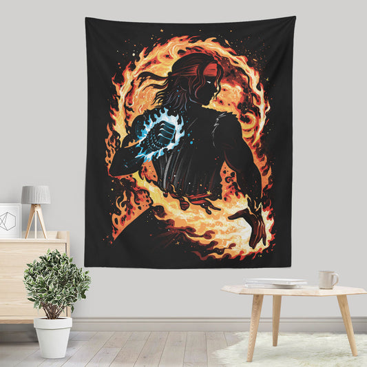 Champion of Pyrokinesis - Wall Tapestry