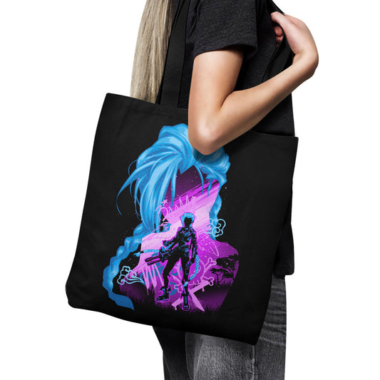 Chaos and Powder - Tote Bag