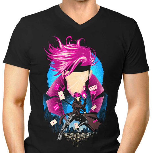 Charged Cajun - Men's V-Neck