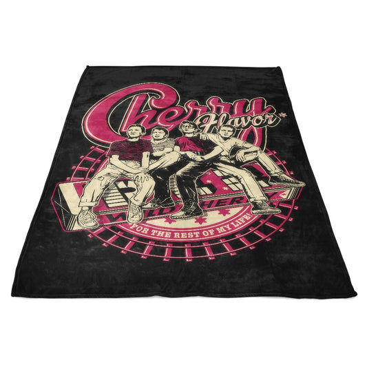 Cherry Flavor - Fleece Blanket