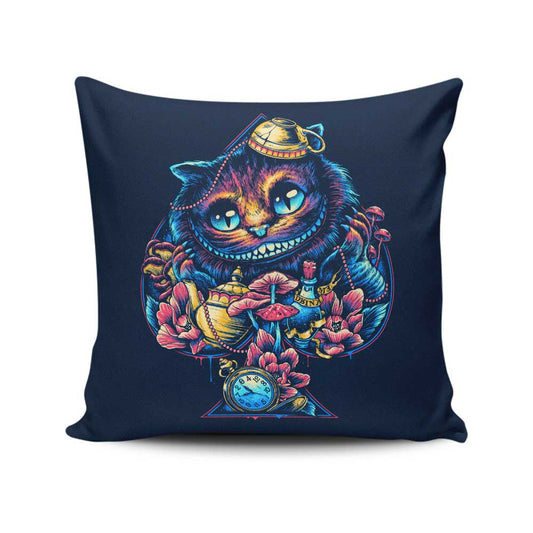 Cheshire Spade - Throw Pillow