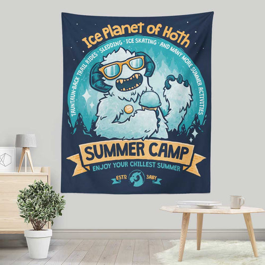 Chillest Summer Camp - Wall Tapestry