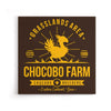 Chocobo Farm - Canvas Print