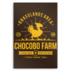 Chocobo Farm - Metal Print