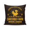 Chocobo Farm - Throw Pillow