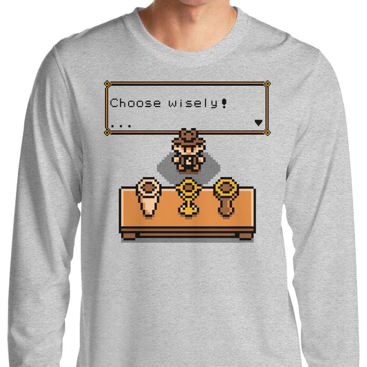 Choose Your Grail - Long Sleeve T-Shirt