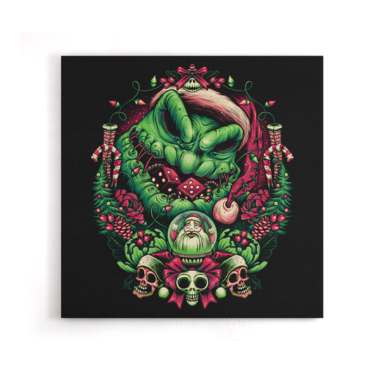 Christmas Boogeyman - Canvas Print