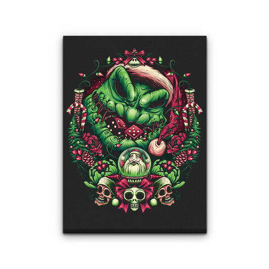 Christmas Boogeyman - Canvas Print