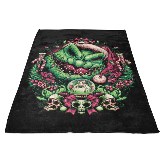 Christmas Boogeyman - Fleece Blanket
