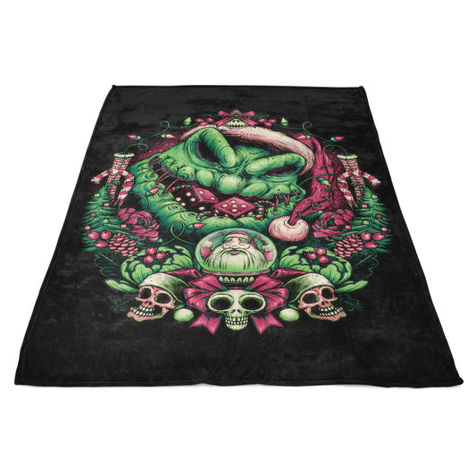 Christmas Boogeyman - Fleece Blanket