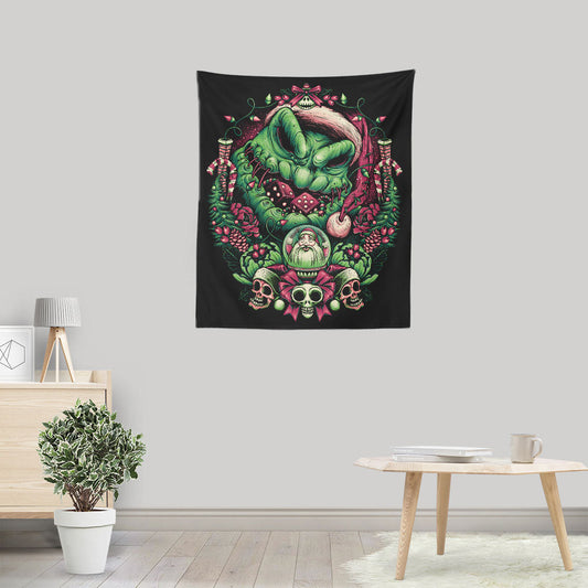 Christmas Boogeyman - Wall Tapestry