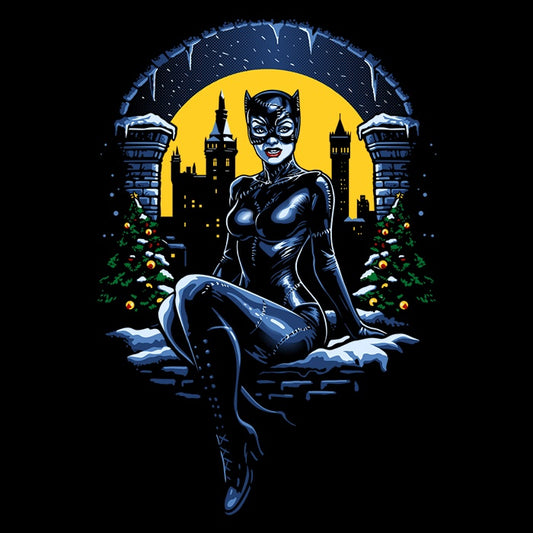 Christmas Kitty - Women's V-Neck