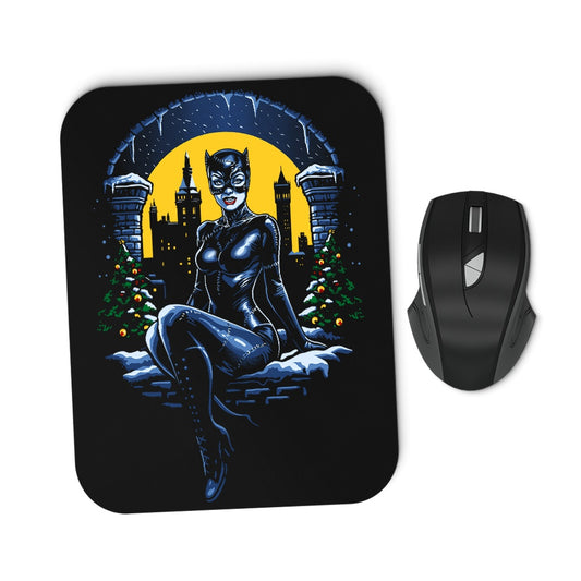 Christmas Kitty - Mousepad