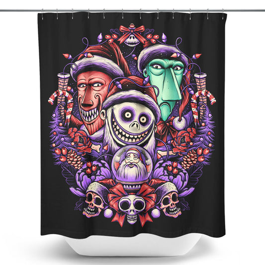 Christmas Mischief - Shower Curtain