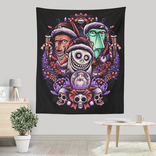 Christmas Mischief - Wall Tapestry