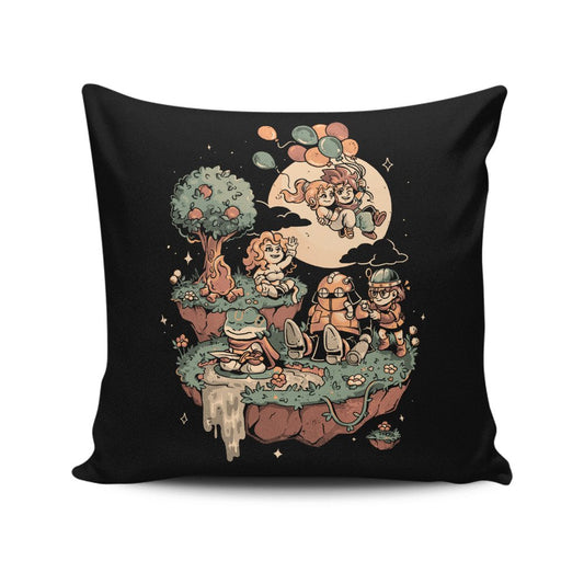 Chrono Island - Throw Pillow