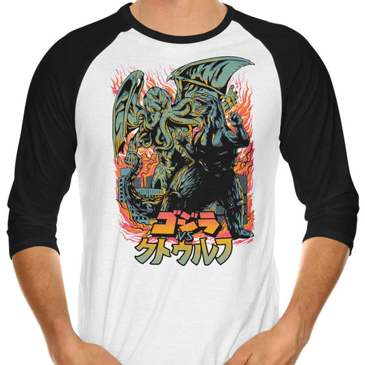 Clash of Gods - 3/4 Sleeve Raglan T-Shirt