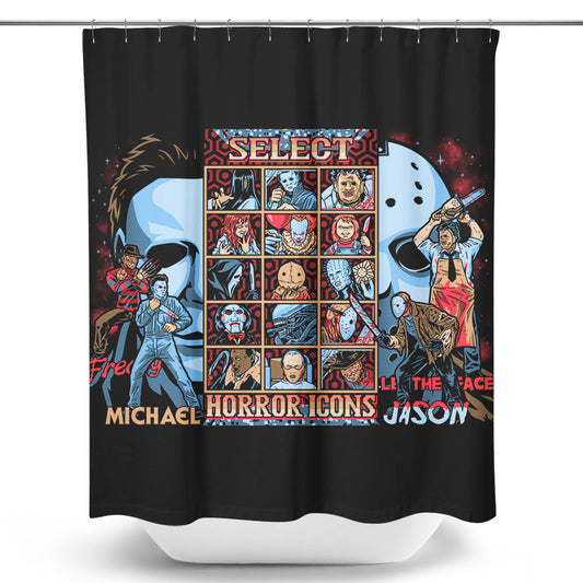 Clash of Horror - Shower Curtain