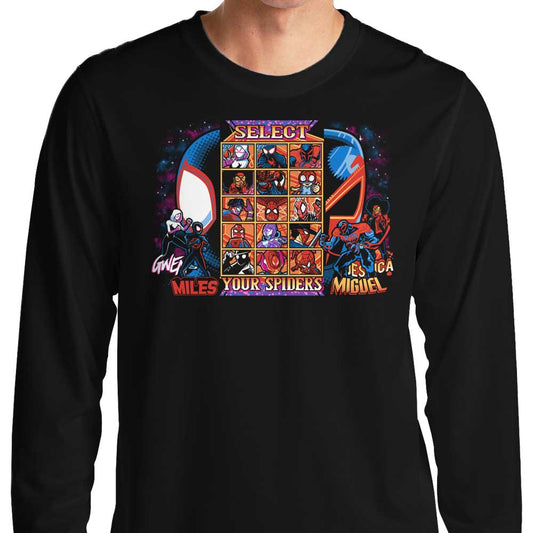 Clash of Spiders - Long Sleeve T-Shirt