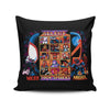 Clash of Spiders - Throw Pillow
